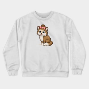 Coquette Pomsky Crewneck Sweatshirt